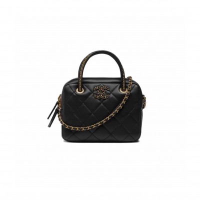 CHANEL 25C PORTABLE 19 CAMERA BAG (18.5*14*7cm)